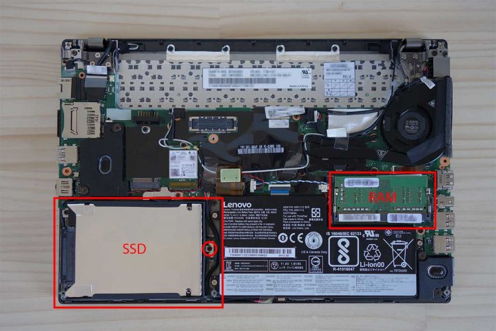ThinkPad X260 メモリとSSDの換装レビュー